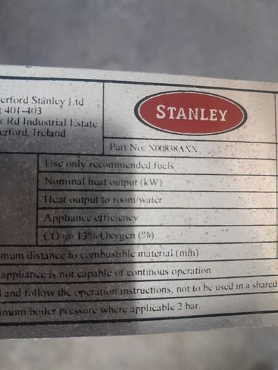Stanley Lismore stove.