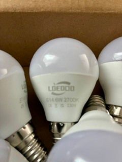 E14 LED Golf Ball bulbs (6 pack)