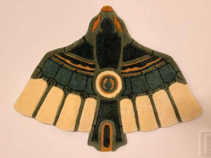 Nintendo Zelda Tears of the Kingdom Zonai Wing Rug