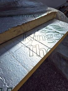 75mm Kingspan therma insulated boards