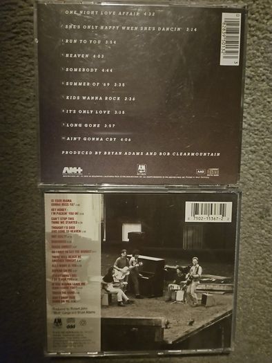 Bryan Adams. 2 albums Collection:  Reckless / Waking Up The Neighbours.