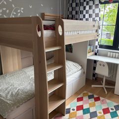 Eclipse Oak bunk bed