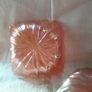 Two Good Square Carnival Glass Serving Dishes Image 5