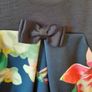 Girls Ted Baker Navy Floral Playsuit age 3 - 4 years Brand new Image 3