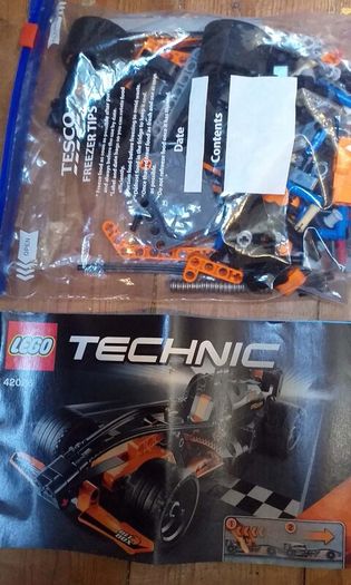 Lego Technic 42026: Black Champion Racer (2014) 100% Complete (NO BOX)