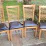 Four dining room chairs Image 3