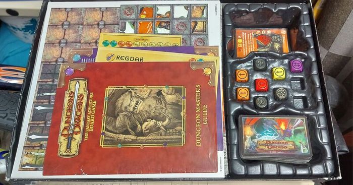 Vintage Dungeons and Dragons boardgame