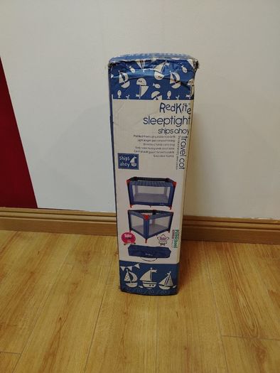 Red Kite Sleeptight Travel Cot (Ahoy Ships)
