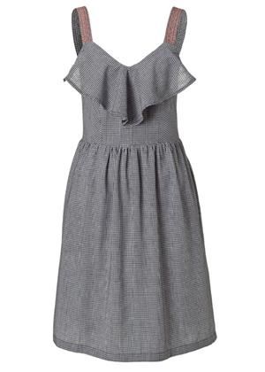 Hand-embroidered organic cotton People Tree dress
