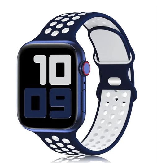 Silicone Strap For Apple Watch Band MESH 38mm 40mm 41mm /42mm 44mm 45mm NEW