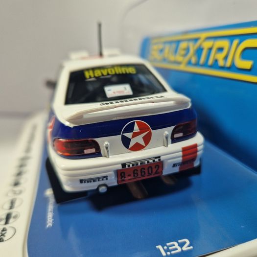 Scalextric C4657 Subaru Impreza WRX 1997 Rally Slot Car ( classic WRC )