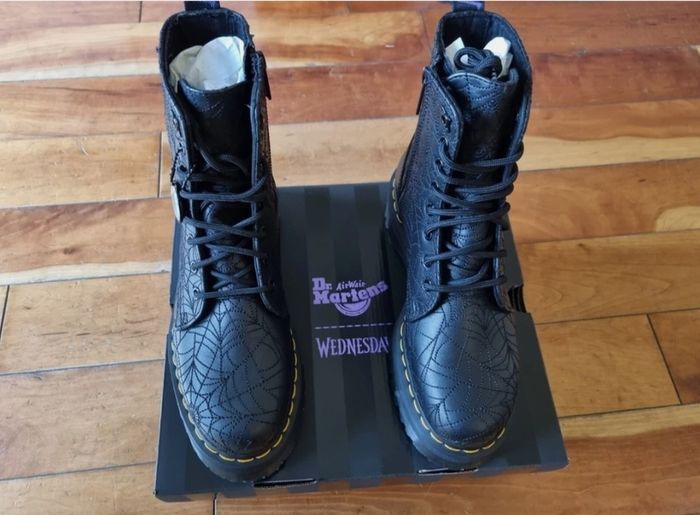 Dr. Martens Jadon Wednesday Boots New Limited Edition Women's UK 6