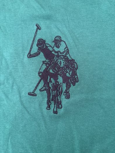US POLO ASSN Green T-Shirt Size Large