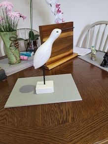 Wooden bird for carving or painting