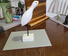 Wooden bird for carving or painting