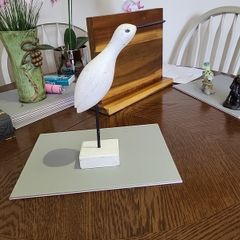 Wooden bird for carving or painting