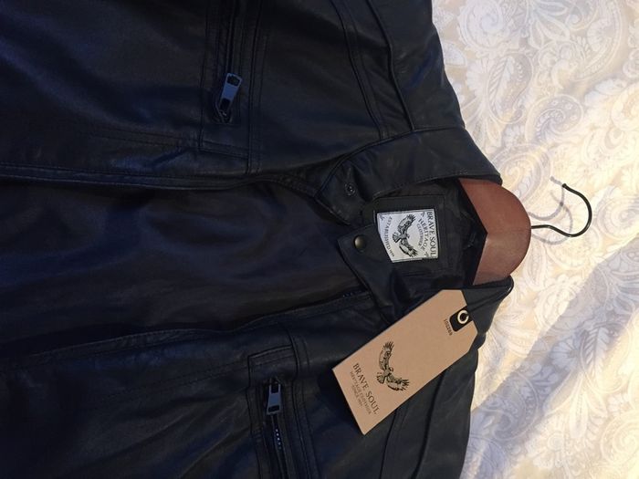 mens leather jacket