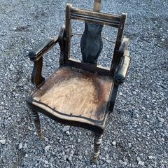 antique barbers chair