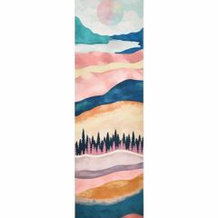 Mountain Tapestry Sunset Tapestries Forest Tree Tapestry Wall Hanging Nature Landscape Tapestry for Room (MULTIPLE STYLES)