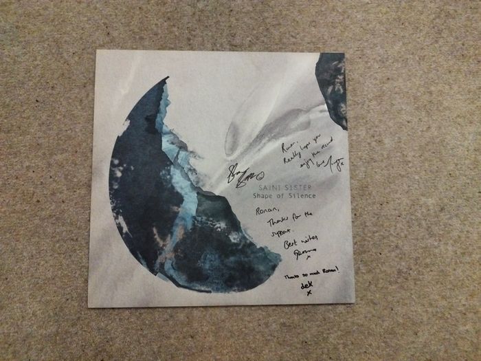 Saint Sister Shape of Silence lp Signed