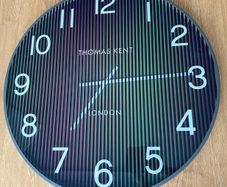Thomas Kent Wall clock Round Purple/Silver 74cm