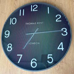 Thomas Kent Wall clock Round Purple/Silver 74cm