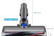 V6 Electric Roller Brush Motorized Turbo Compatible with Dyson V6 DC58 DC59 DC61 DC62 Quick Release with Bristle Roller for Carpet