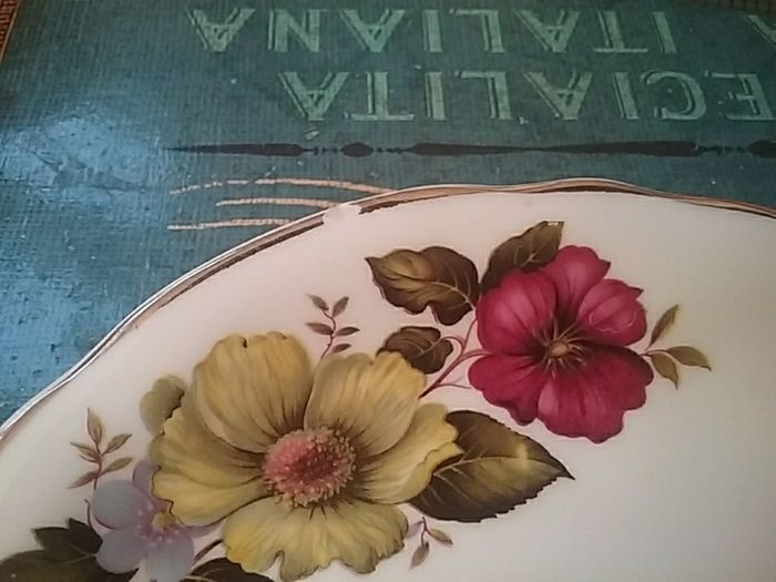 Bone China Teaset twenty one piece.