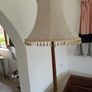 Vintage Mahogany Floor Lamp Image 2