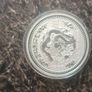 Lunar Series 1  2000 Perth Mint Silver Bullion Dragon Coin Image 2