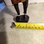 Vintage Authentic African Folk Art Masai Warrior  of Wooden Sculpture Statue Kenya. Image 3