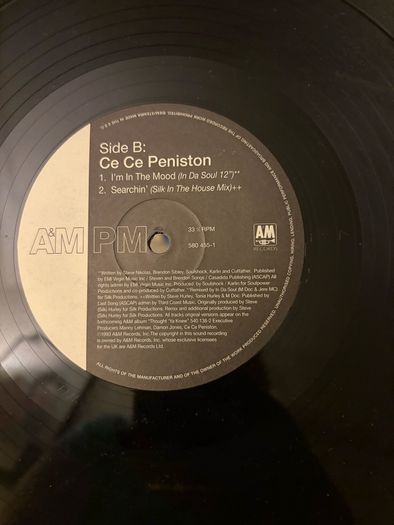 CeCe Peniston Im In The Mood 12inch Vinyl