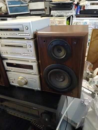 Technics cd,radio and cassette deck. With remote control.