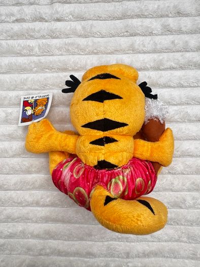 Garfield Cat Beach Red Shorts Ice Cream approx. 22 cm. Used Please see photos