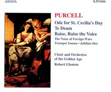 Purcell. Ode for St. Cecilia's Day. CD. Free Postage!