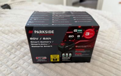 Parkside Performance 8AH 20V Second Generation Smart Bluetooth Battery.