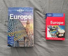 Lonely Planet Europe travel guide and phrasebook