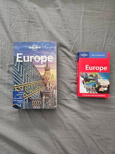 Lonely Planet Europe travel guide and phrasebook