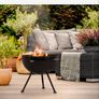 Tower Stealth 2-In-1 Charcoal BBQ And Fire Pit Image 4