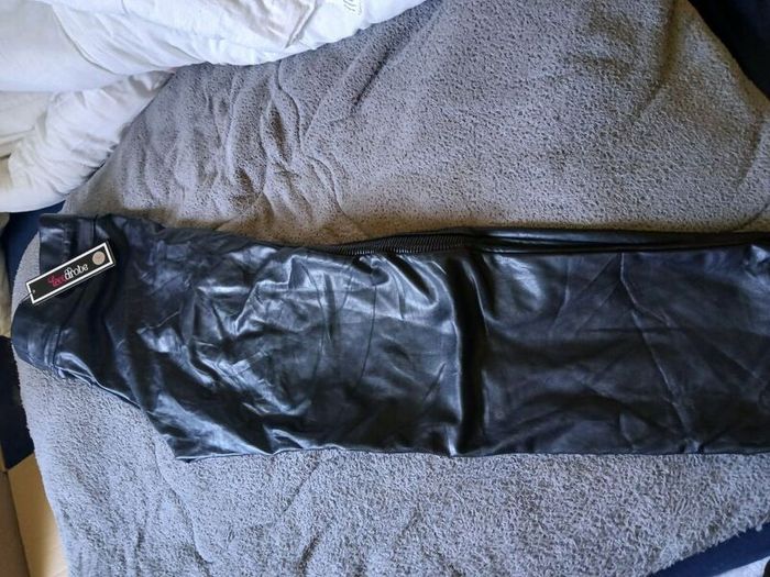 New Black Leather Style Pants