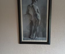 Beautiful classical  nude print