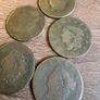 USA Large Cent 5 coin Lot Image 3