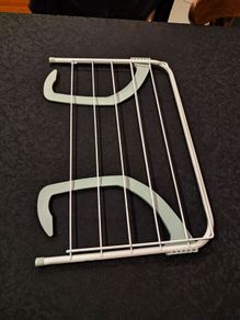 Foldable clothes drying rack