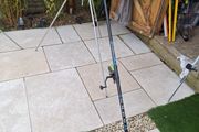 12 ft rod reel and tripod