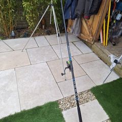 12 ft rod reel and tripod