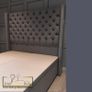 bed frame and headboard,free delivery Image 10