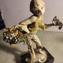 Fontanini Simonetti Gypsy Boy Selling Grapes Figurine on Italian Carrara Marble Image 8