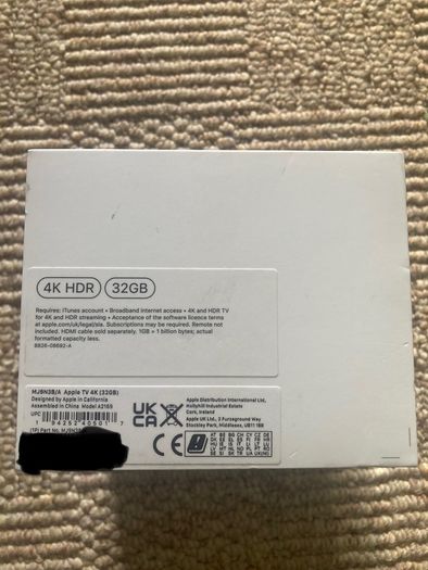 Brand new Apple Tv 4k (2nd gen - A2169) 32gb