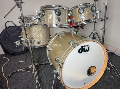 DW Collectors Series - Broken Glass - 20BD 10 12 15FT + Hardware