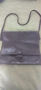 Brown Leather Handmade Shoulder Bag
